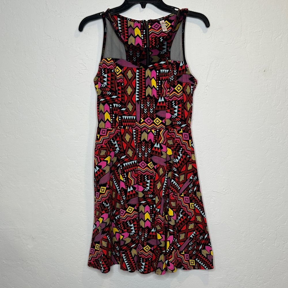 Xhilaration Colorful Geometric Mini‎ Dress Size Medium
